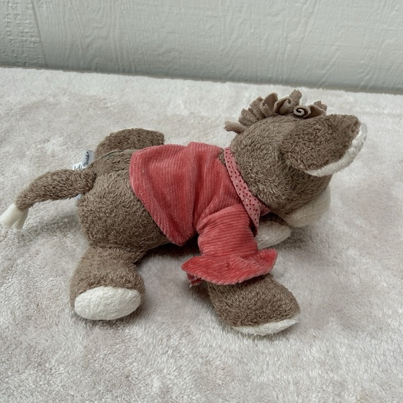 Sterntaler Germany Stuffed Animal Plush Musical NWT Emmily Donkey Wind Up Rare - Picture 9 of 10